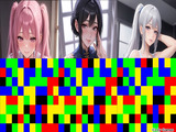 【 シームレス動画・着エロに特化！】もざ消し！ パート2 ～モザイク風ブロックをなぞって消す爽快パズルゲーム～